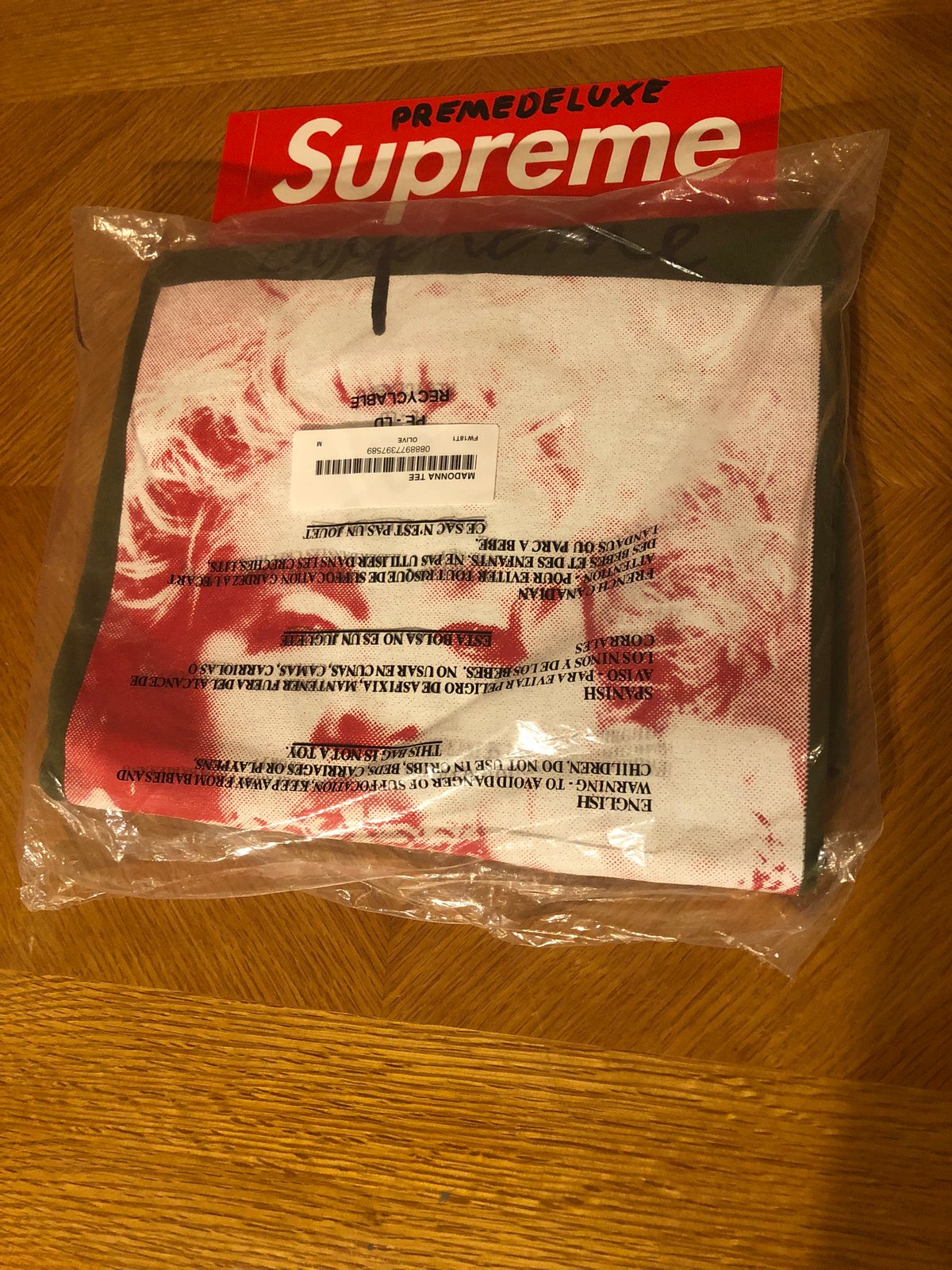 Supreme Madonna Tee | Premedeluxe