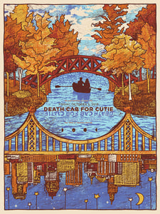 Image of Death Cab For Cutie - Main Show Poster