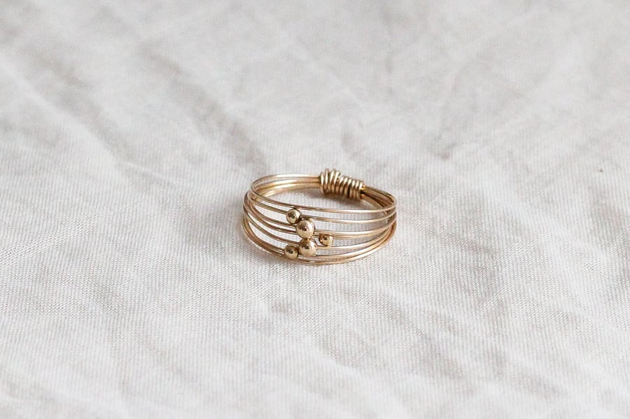 Image of Bague Wire // Gold