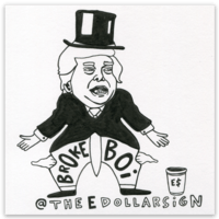 Image of Poor Tax Trump Sticker