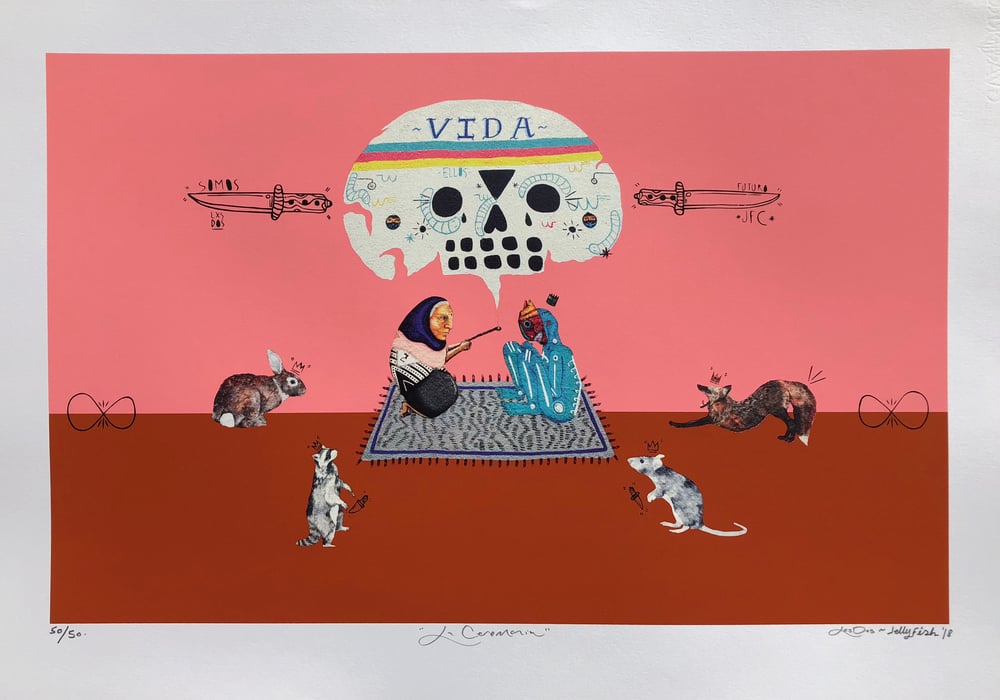 Image of "La Ceremonia" Serigraph