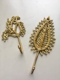 Image 2 of Leaf Brass Hook 