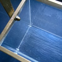 Image 4 of Brass and Plexiglass Magazine Holder, 1970s