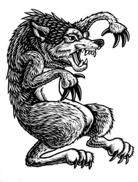 Image 5 of Werewolf T-shirt  (B1)**FREE SHIPPING**