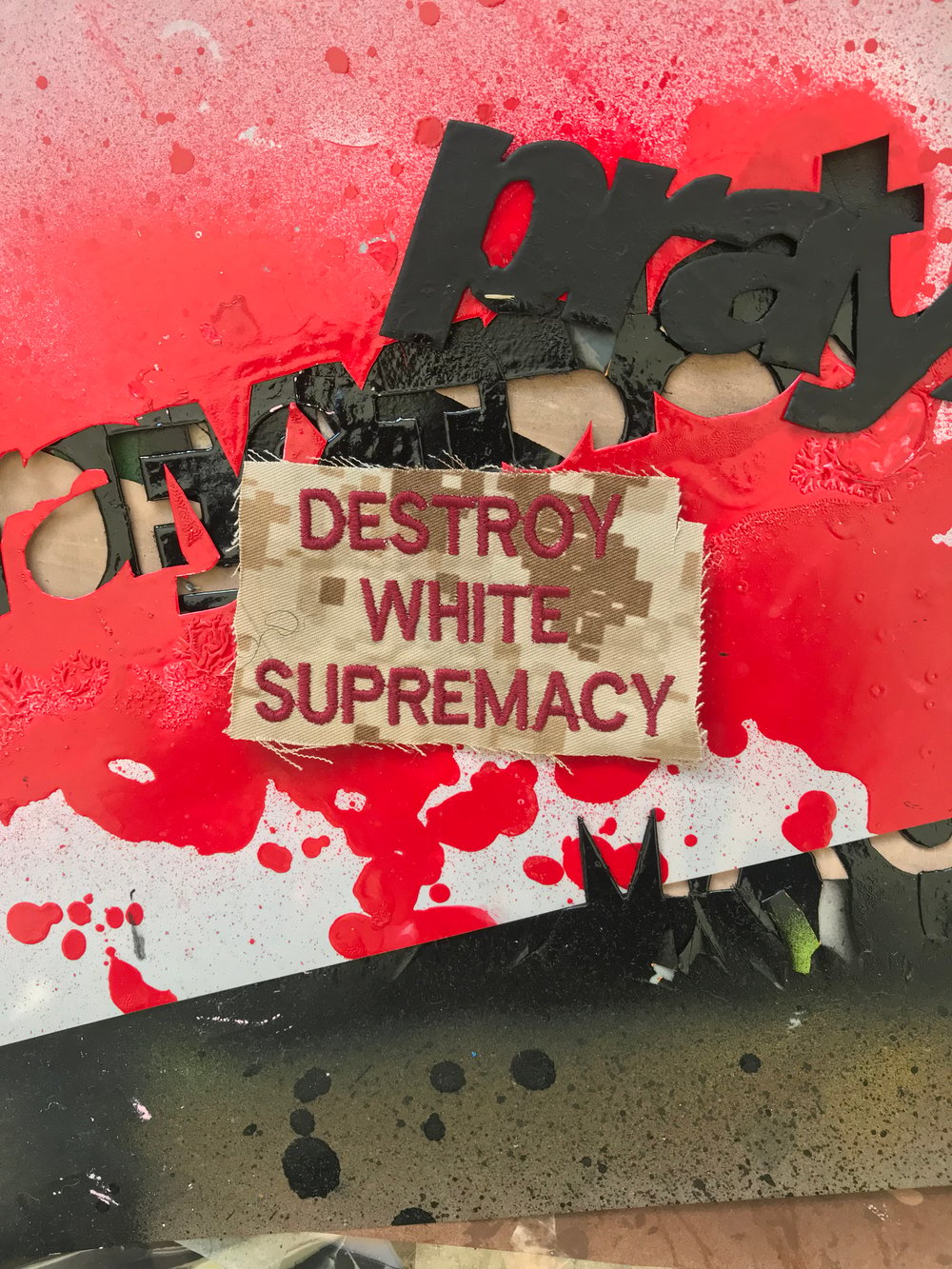 Destroy White Supremacy Patches 