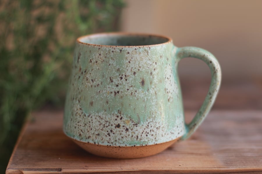 Image of Speckled Turquoise mug
