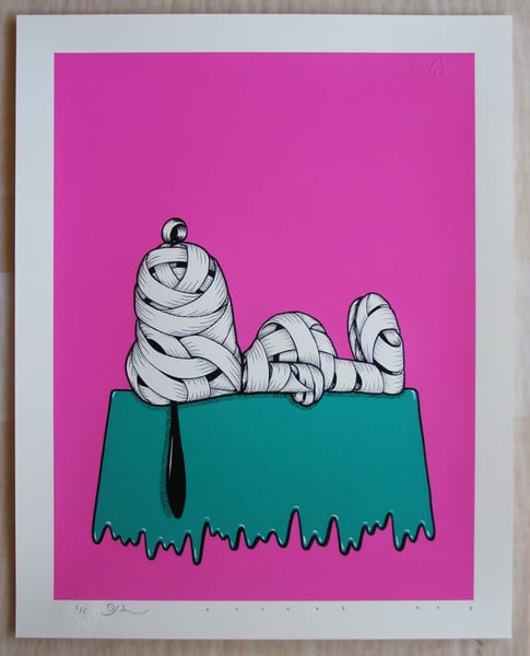 Image of Otto Schade - Snoopy Ribboned (purple)