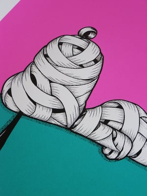 Image of Otto Schade - Snoopy Ribboned (purple)