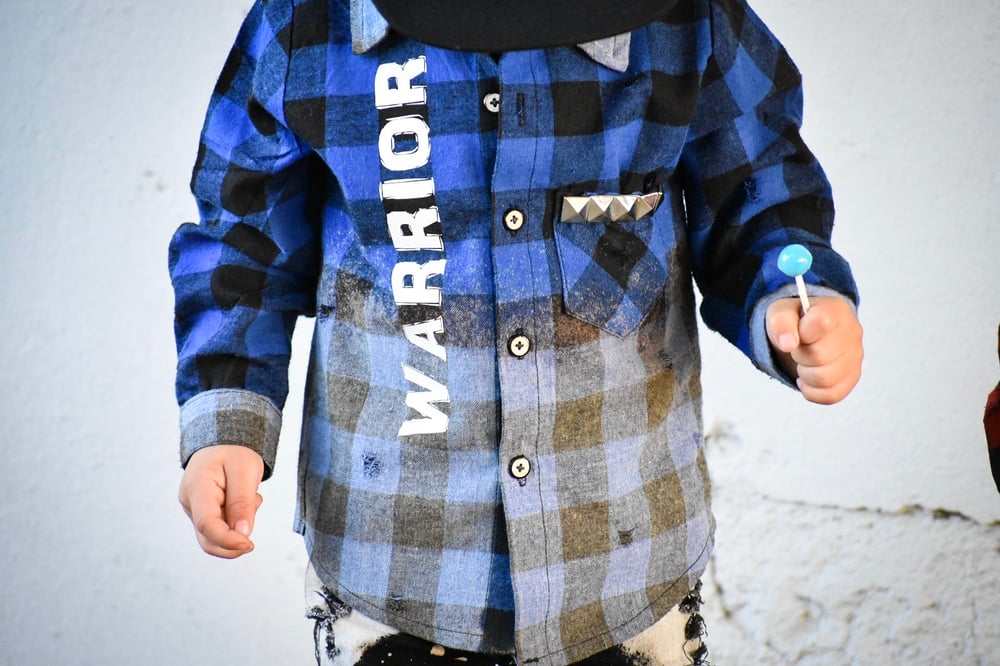 "Warrior" Flannel