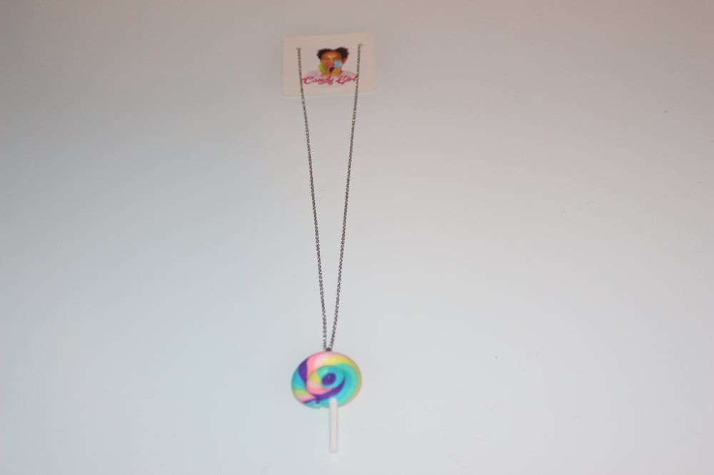 Image of Candy Girl Lolipop Necklace 