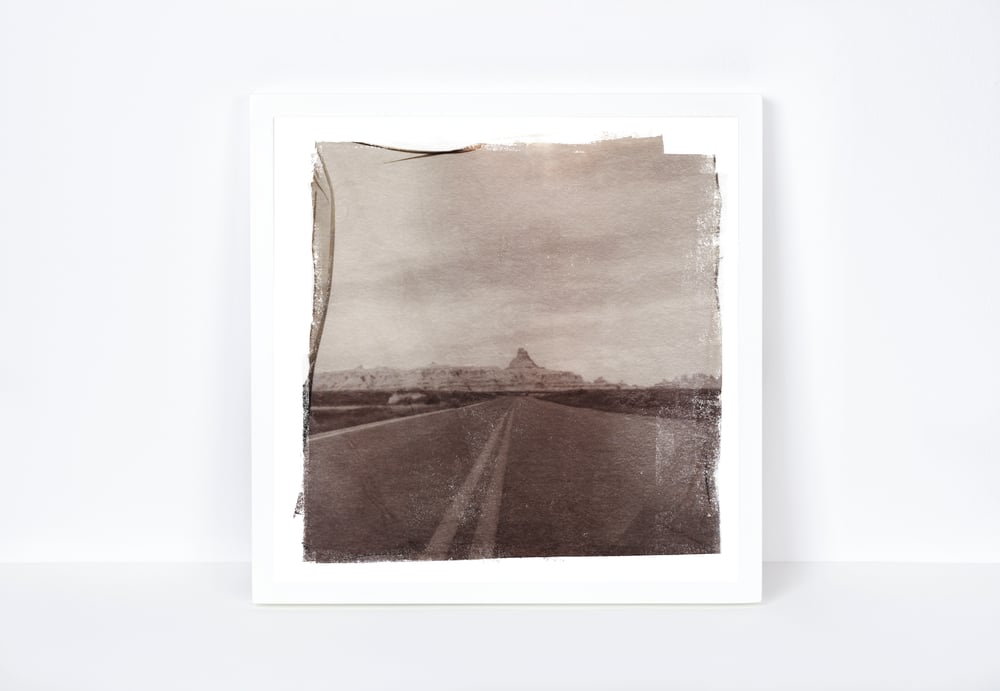 Image of polaroid national park series : badlands 