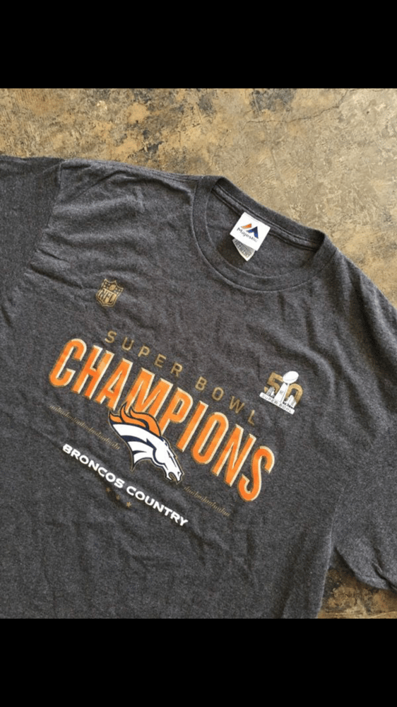 Denver Broncos Super Bowl 50 Championship T-Shirt