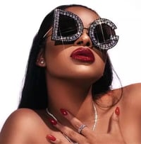 Image 2 of DG Luxury Rhinestone Sunglasses