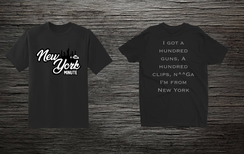 Image of NEW YOR MINUTE TEE 