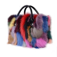 Image 1 of The Royal Plush Fur Tote