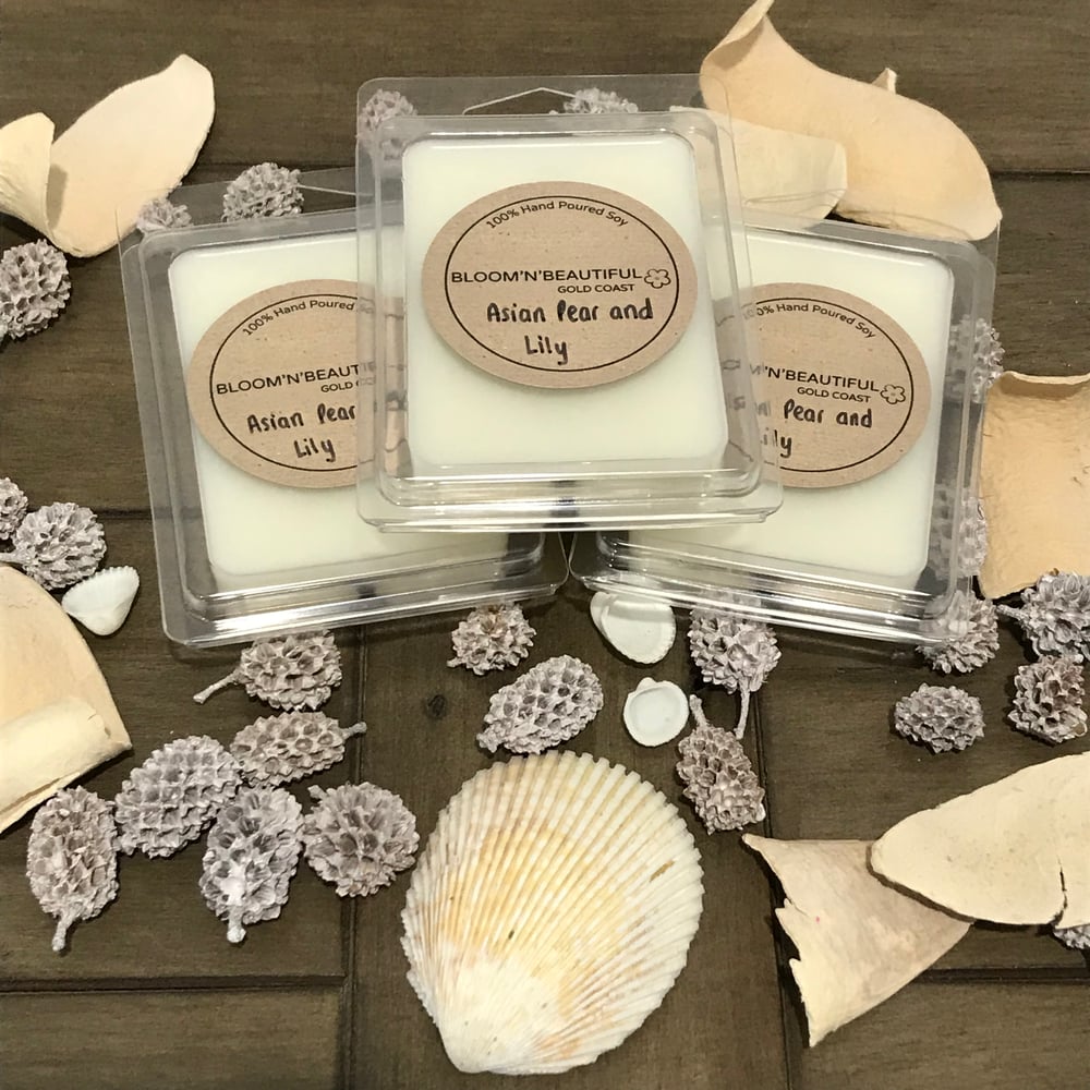 Image of 100% Hand Poured Soy Clam Shell Melts