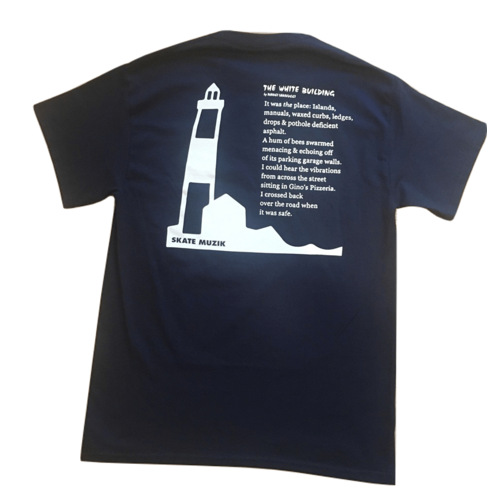 Image of Skate Muzik x POETS Lighthouse tee