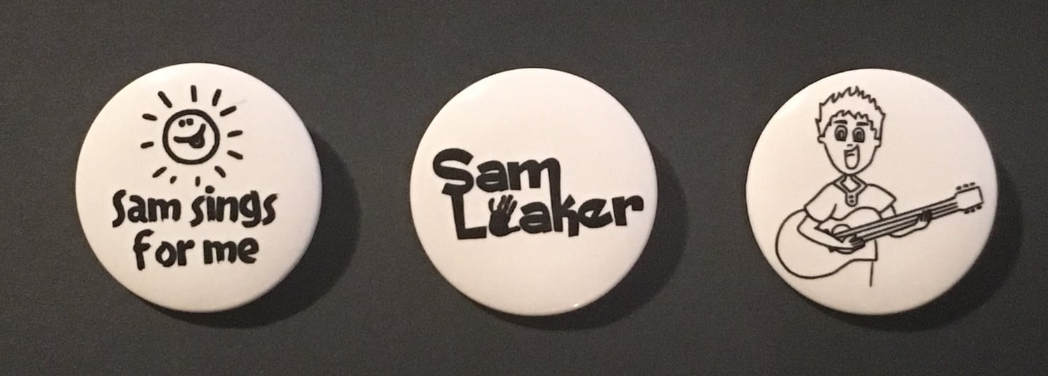 Image of Sam Loaker buttons