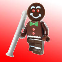 UNLIMITED Edition Gingerbread Man minifigure