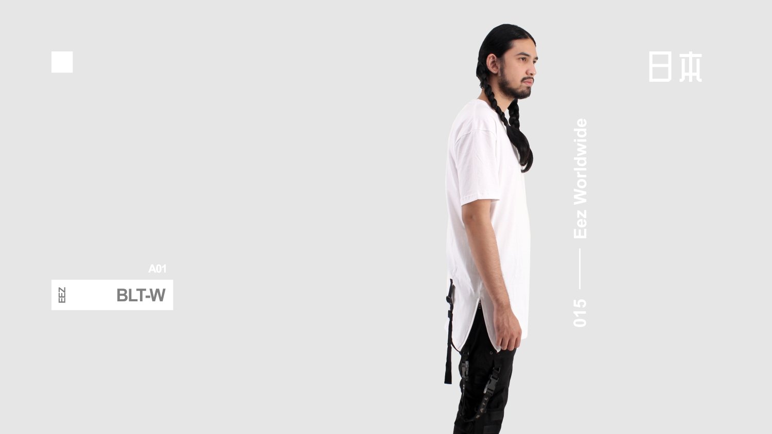 Image of Basic Long T - White