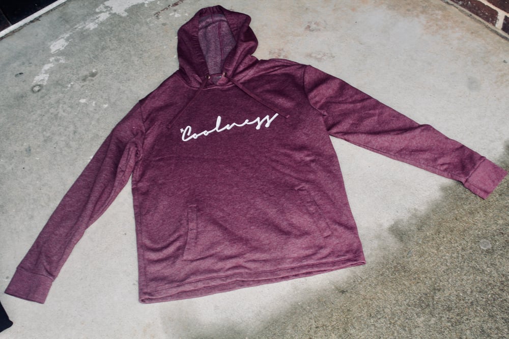 Image of Official Coolness Hoodie - Maroon