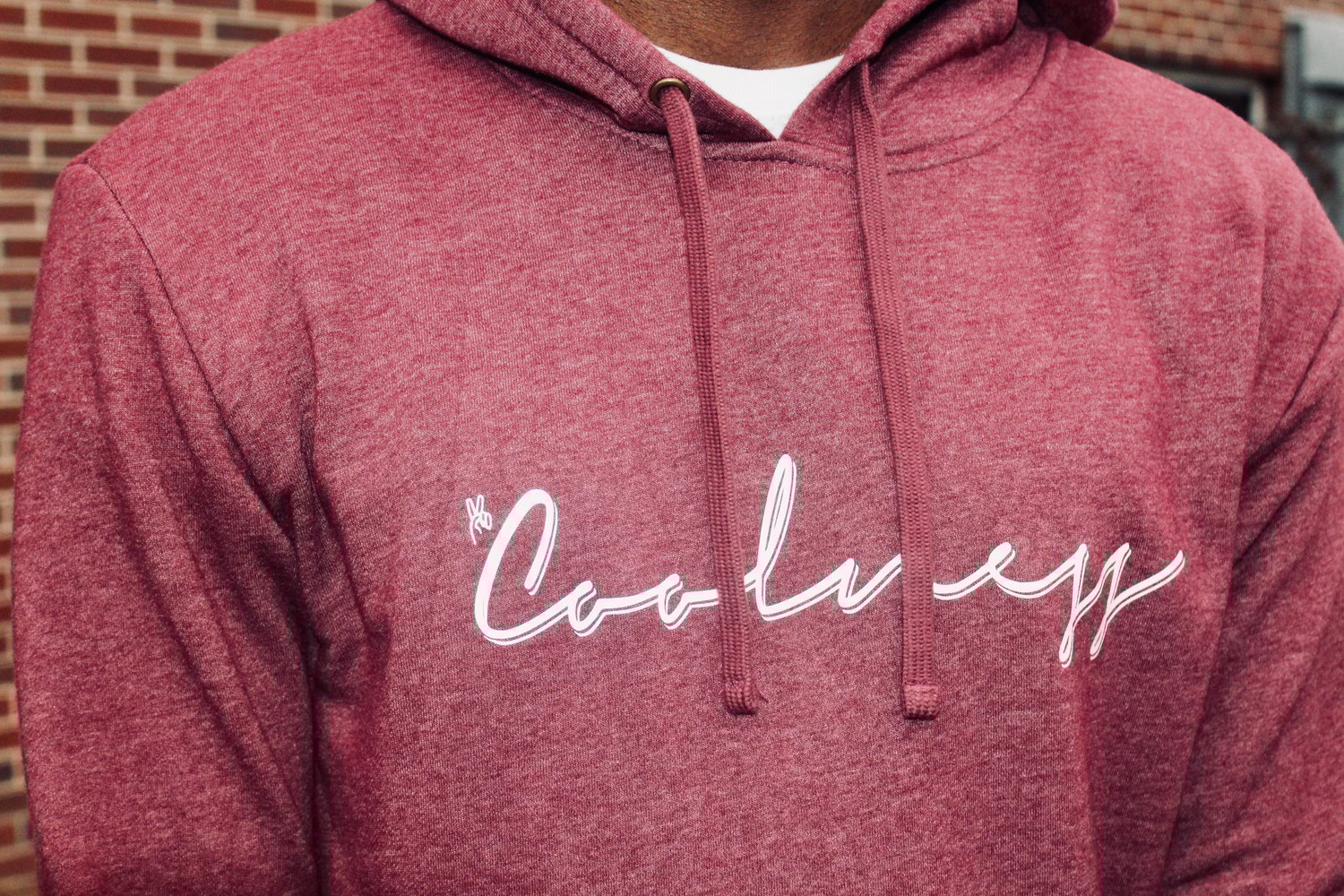 Image of Official Coolness Hoodie - Maroon