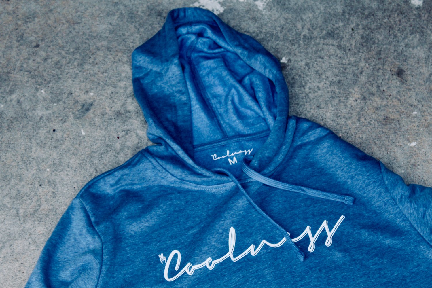Image of Official Coolness Hoodie - Bay Blue 