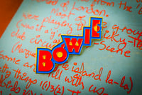 Image 2 of David Bowie - Pin Ups Logo Enamel Pin