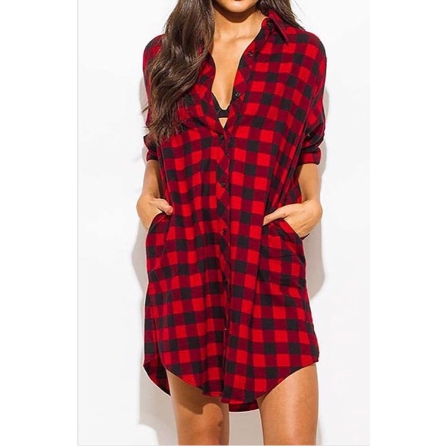 Plaid Dress