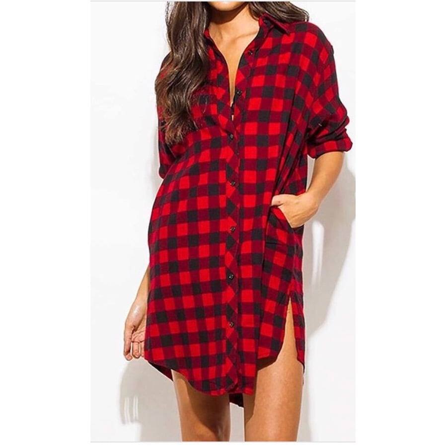 Plaid Dress