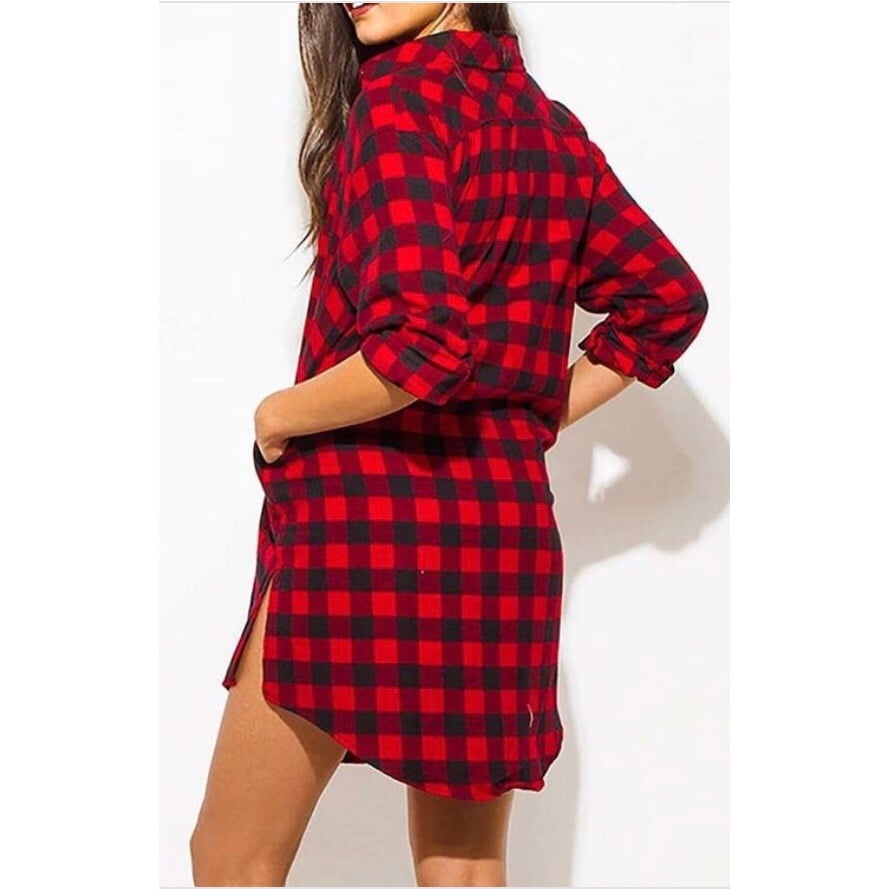 Plaid Dress