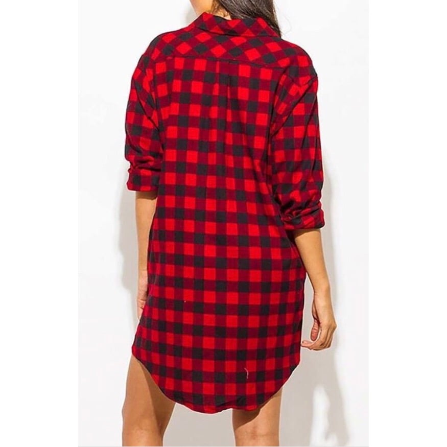 Plaid Dress