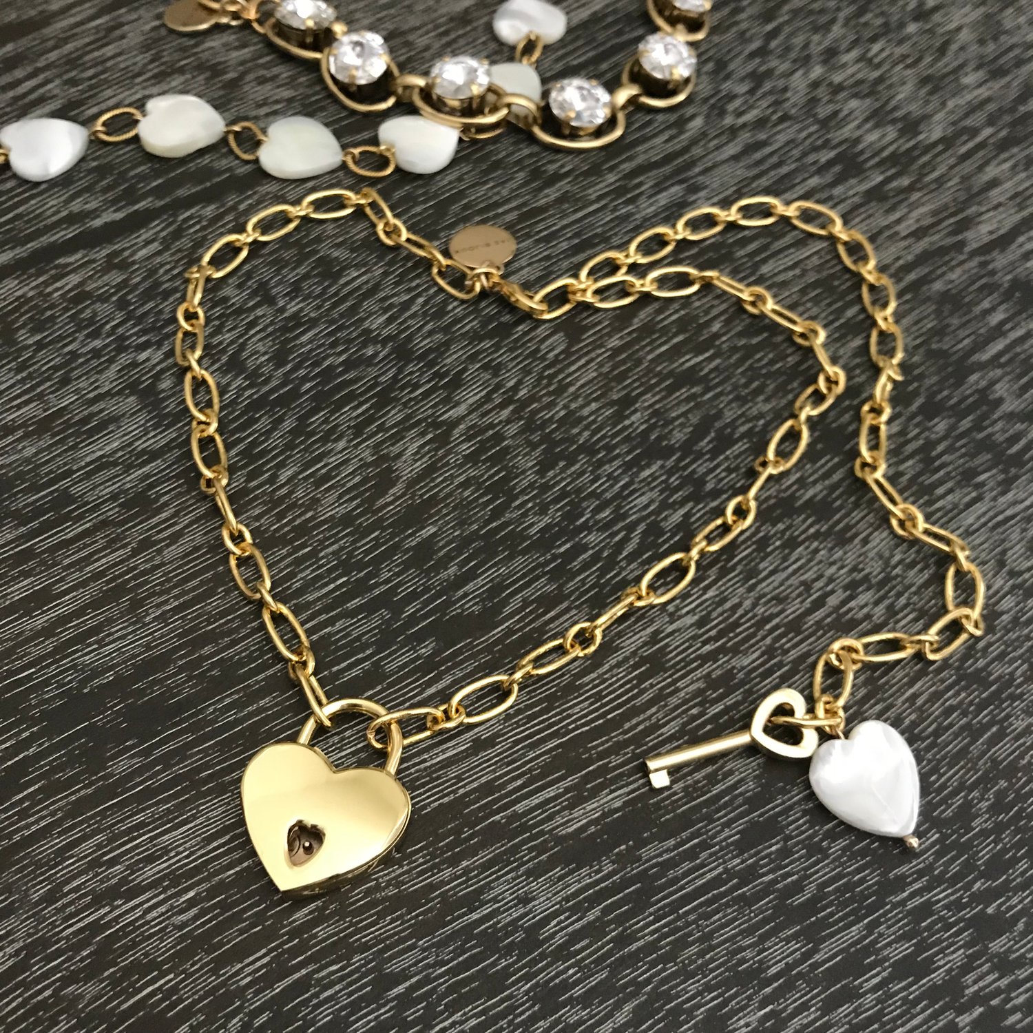 Image of Heart Lock necklace