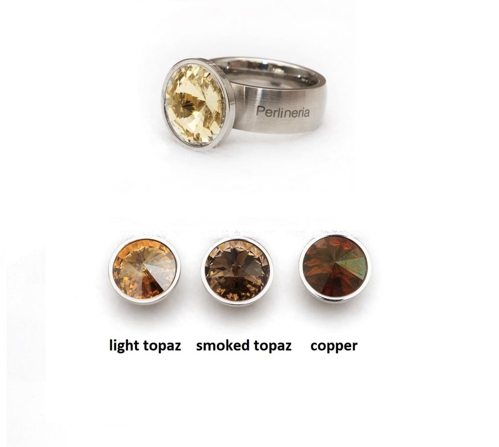 Image of Aufsatz Wechselring Rivoli braun