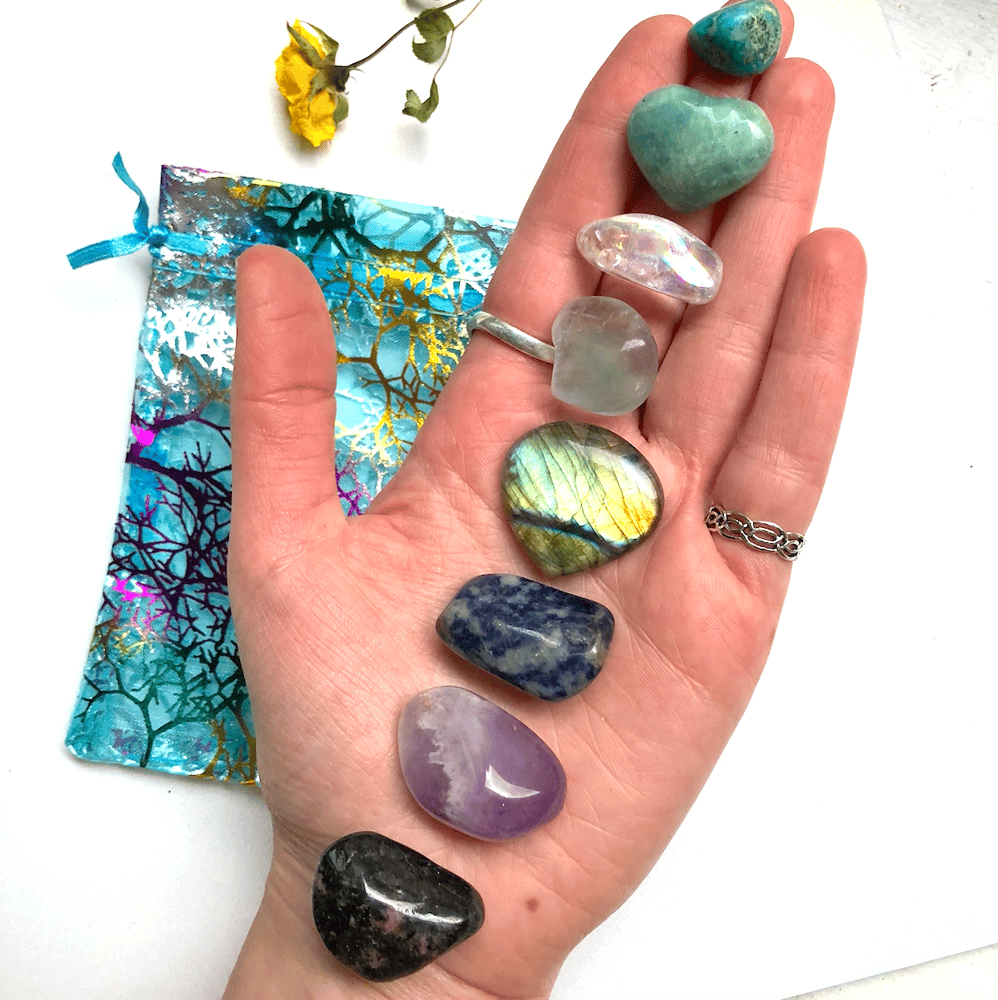 Image of Polished Crystal & Gem Healing Bundle 