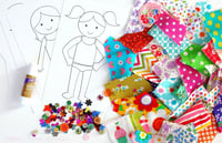 Image 1 of Dress Me Up Doll Kit