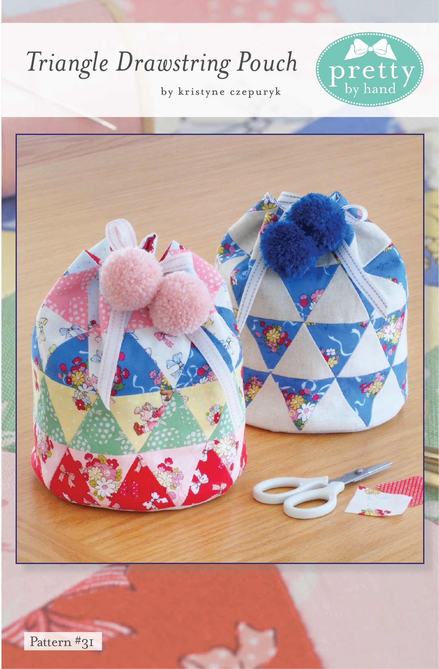 Image of Triangle Drawstring Bag