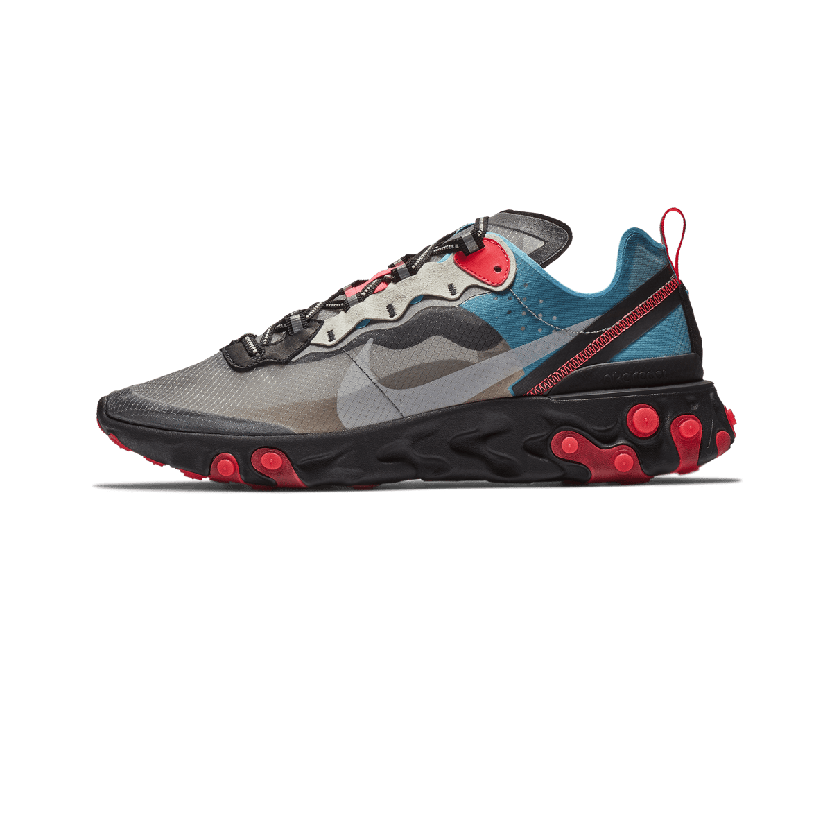 Nike react element blue chill sales solar red