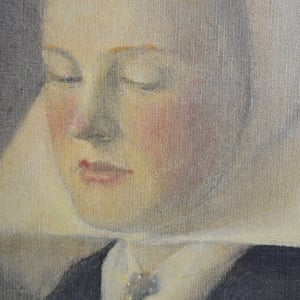 Image of Large, 1909, Oil on Canvas, 'Hoysen's Maria aged 16'