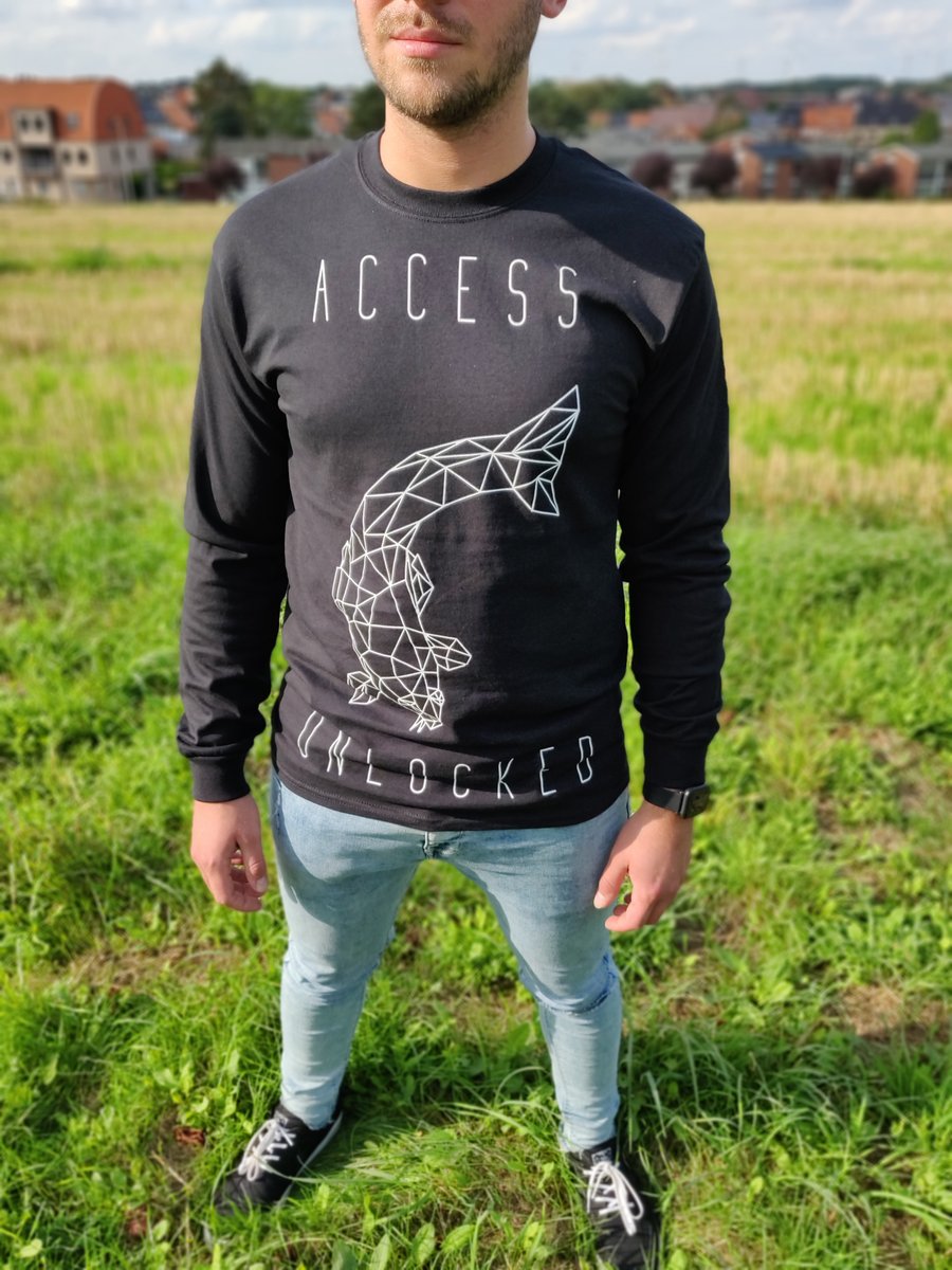 Image of Cosmos Longsleeve Black