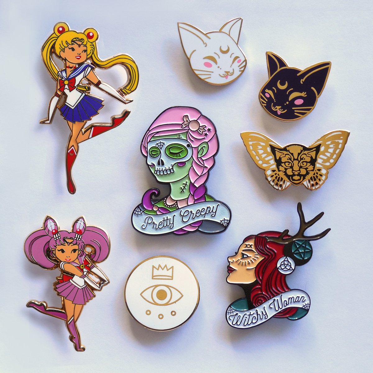 Image of Witchy Woman Enamel Pins