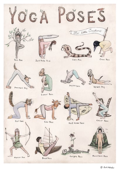 Image of Yoga Poses for Creatures