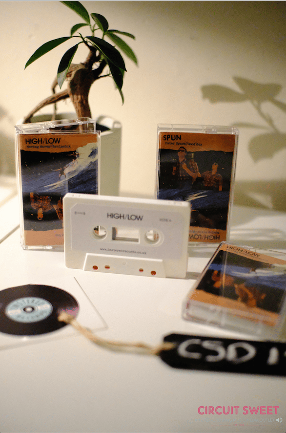 Image of CASSETTE STORE DAY 2018 RELEASE |  HIGH/LOW & SPUN SPLIT EP 