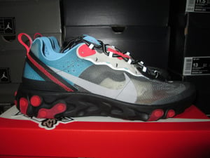 Image of Nike React Element 87 "Blk/Blue Chill"