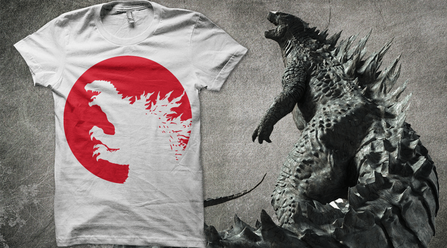 Image of Godzilla Themed Unisex T-shirt