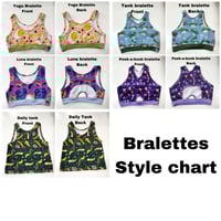 Image 3 of Crocodile Bralettes and Tanks- MADE TO ORDER