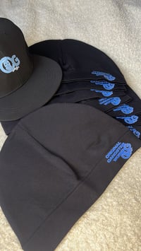 Image 5 of OG WORLD- SKULL CAP GREY/BLACK