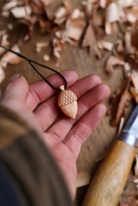 Image 7 of Acorn- Pendant  Necklace 
