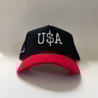 Image 4 of U$A Flag SnapBack 
