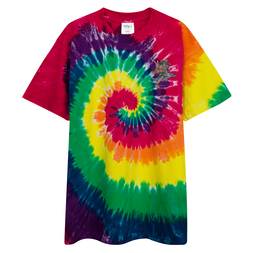 "R0N1N" SLO Tie-Dye Shirt [ART ILLUSTRATED BY GREGORY HAWKINS]